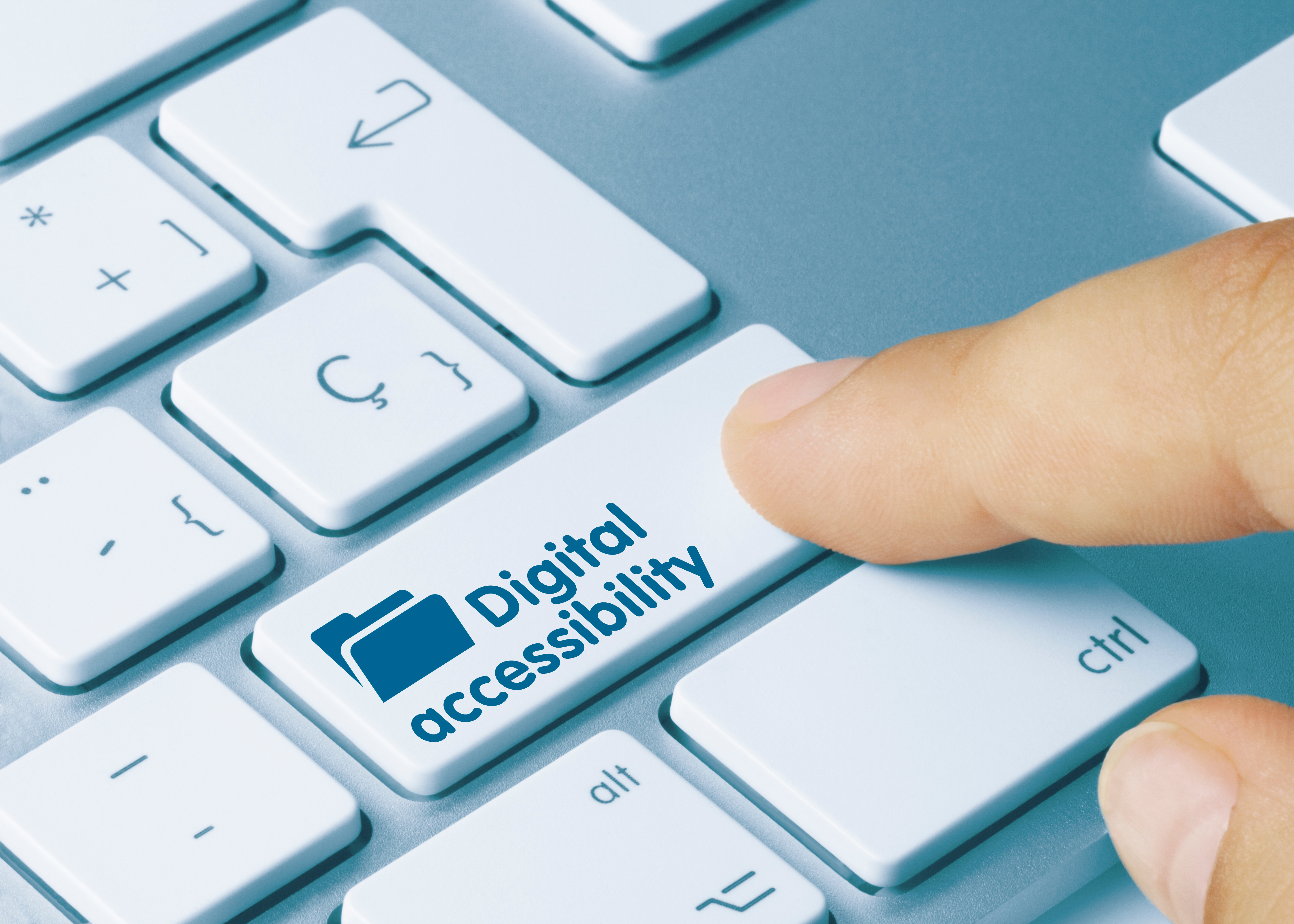 Digital accessibility in the keyboard